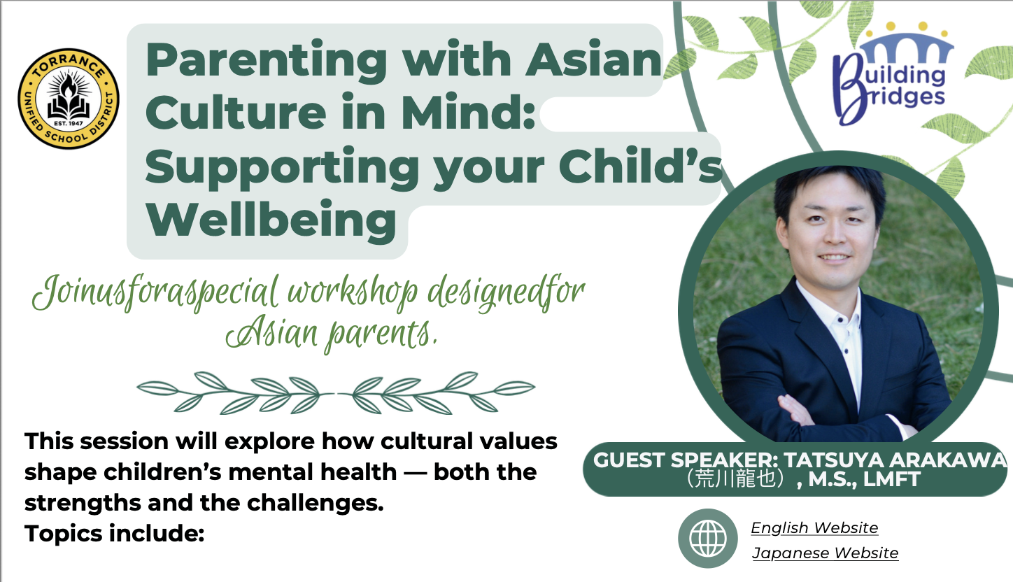 Parenting with Asian Culture in Mind:Supporting your Child’s Wellbeing